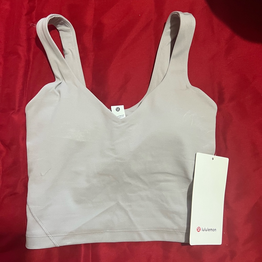 Lululemon Mauve Gray Align Tank Top Sz 2